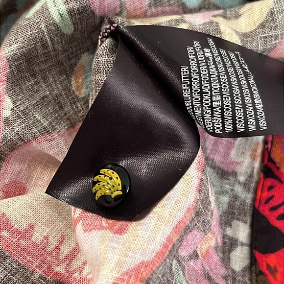 Farm Rio Spring Bananas Print Mini Dress XS - Picture 15 of 15